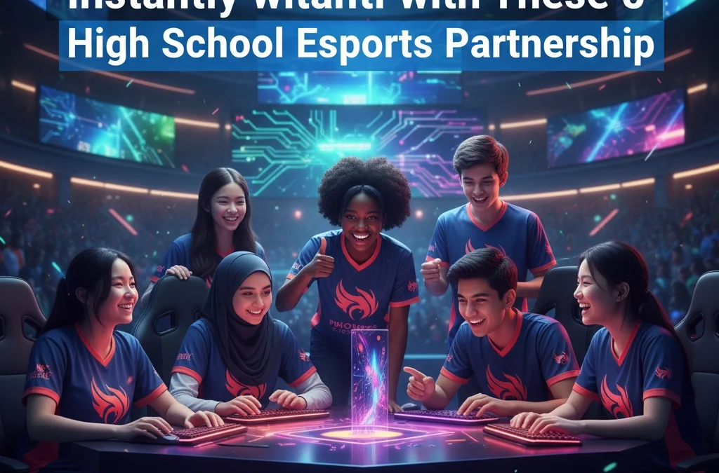 Boost Your Brand's DEI Impact Instantly with These 5 High School Esports Partnership Tips