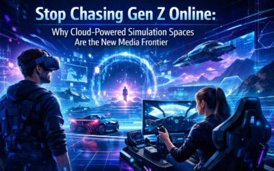 Stop Chasing Gen Z Online: Why Cloud-Powered Simulation Spaces Are the New Media Frontier