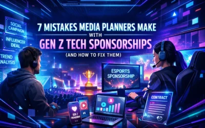 7 Mistakes Media Planners Make with Gen Z Tech Sponsorships (and How to Fix Them)