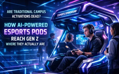 Are Traditional Campus Activations Dead? How AI-Powered Esports Pods Reach Gen Z Where They Actually Are