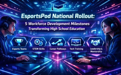 EsportsPod National Rollout: 5 Workforce Development Milestones Transforming High School Education