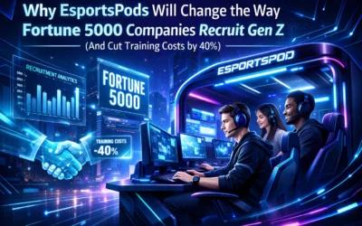 Why EsportsPods Will Change the Way Fortune 5000 Companies Recruit Gen Z (And Cut Training Costs by 40%)