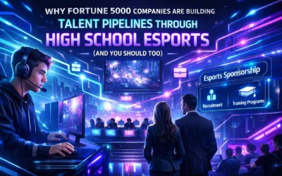 Why Fortune 5000 Companies Are Building Talent Pipelines Through High School Esports (And You Should Too)