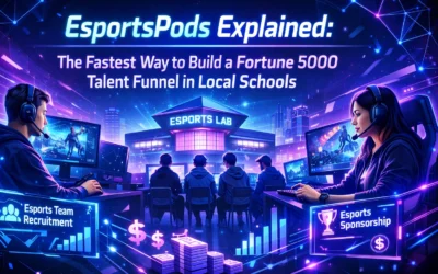 EsportsPods Explained: The Fastest Way to Build a Fortune 5000 Talent Funnel in Local Schools
