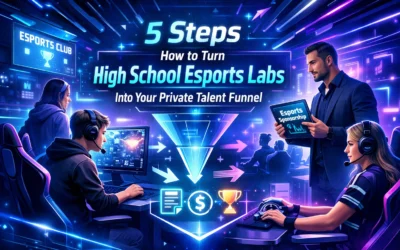 5 Steps How to Turn High School Esports Labs into Your Private Talent Funnel