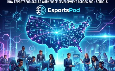 The Proven National Rollout Framework: How EsportsPod Scales Workforce Development Across 500+ Schools