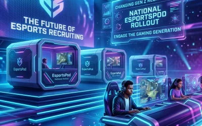 Why Our National EsportsPod Rollout Will Change the Way You Recruit Gen Z