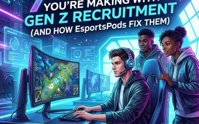 7 Mistakes You’re Making with Gen Z Recruitment (and How EsportsPods Fix Them)
