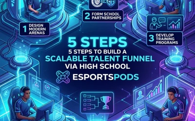 5 Steps to Build a Scalable Talent Funnel via High School EsportsPods