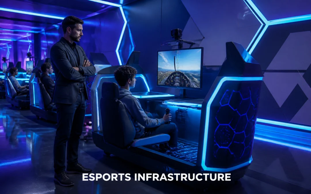Cluttered Esports Environment Esports Infrastructure 101: A Guide to Mastering Gen Z Engagement and ...